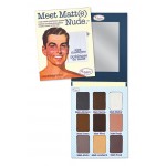 Палитра теней theBalm Meet Matt(e) Nude. Палитра составлена из 9 матовых оттенков для макияжа в натуральных, теплых тонах.